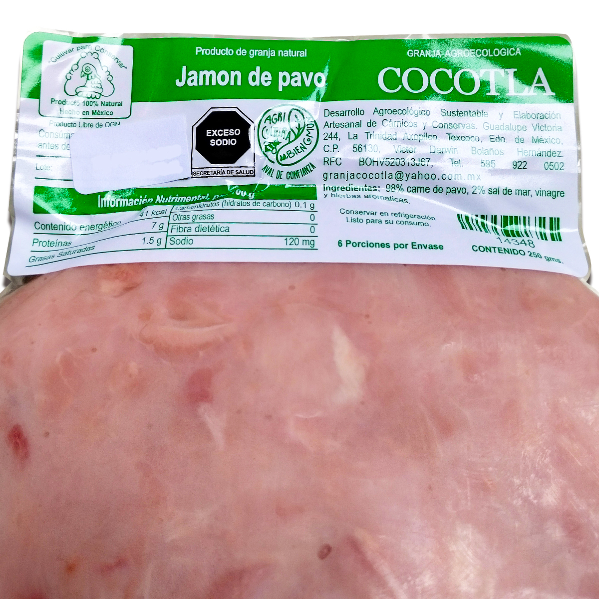 119A Jamón de Pavo Cocotla - Image 1